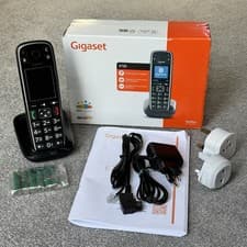 Image of Gigaset E720 Big Button Cordless Phone SOS Bluetooth Easy Use Landline Full Set