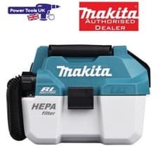 Image of Makita DVC750LZ 18v LXT Brushless Dust Extractor Vacuum Cleaner Body Only