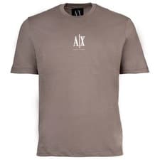 Image of A X Armani Exchange Men's - Crew Neck, Short , Logo Embroidery, Cotton
