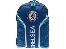 Image of Chelsea FC Backpack - Football School Bag Rucksack New Gift Official Licensed