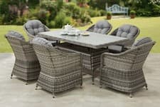 Image of Florida Aluminium Rattan Garden Furniture Dining or Lounge 5 Year Warranty
