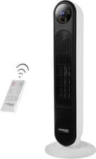 Image of Energy-Efficient Ceramic Tower Fan Heater - Silent Operation by Nuovva