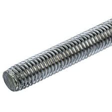 Image of Threaded Rod Bright Zinc Plated 16mm 1000mm Pack of 1