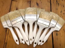 Image of Paint Brush - 75mm - 3 inch - 12 Pack - synthetic Bristle - Gloss
