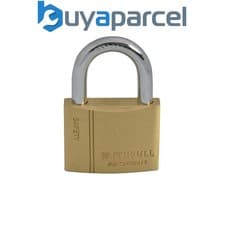 Image of Faithfull BC0450 Brass Padlock 50mm 3 Keys FAIPLB50