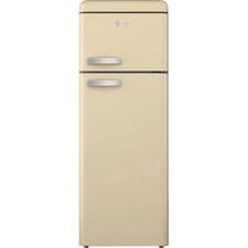 Image of Swan SR11010CNE 70/30 Retro 54cm 70/30 Free Standing 70/30 Fridge Freezer Cream