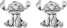 Image of Disney Stitch Silver Plated Stitch Stud Earrings