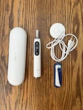 Image of Oral-B iO Series 9 iO9 Electric Toothbrush 7 Cleaning Modes Travel Case White