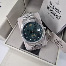 Image of Vivienne Westwood VV261GRSL Camberwell Green/Gold Watch, With Gift Box & Tags!