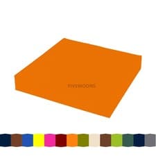 Image of Outdoor Garden Patio Chair Pad Water-resistant breathable zipped cushion pad 4cm