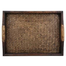 Image of Multi Purpose Serving Tray Plate For Tea Set Fruits Candies Food Home Hotel