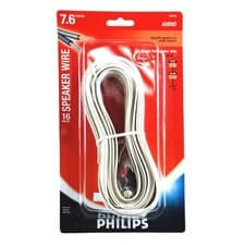 Image of Philips 16 Gauge Flat Audio Speaker Wire PU52138 7.6M / 25FT - Multi Buy Sets