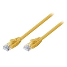 Image of LINDY 3m Cat.6 U/UTP Network Cable, Yellow 3m Yellow
