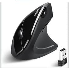 Image of Perixx PERIMICE-713 Wireless Ergonomic Vertical Mouse - 1000/1500/2000 DPI - Rig