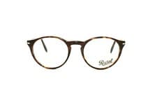 Image of Persol 3092-V 9015 Round Unisex Glasses Brand New With Free SV lenses