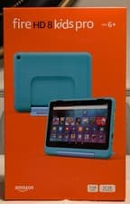 Image of Brand New Amazon Fire HD 8 Kids Pro Tablet 32GB Newest Gen Ages 6-12 - Teal