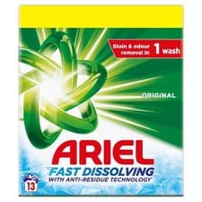 Image of Ariel Washing Powder Original 13 Washes 715g (Case of 6)