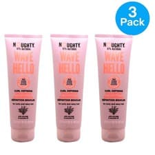 Image of Noughty Wave Hello Curl Shampoo 8.4oz Sea Kelp & Avocado 3 Pack - New
