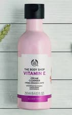 Image of The Body Shop Vitamin E Cream Cleanser 250ml New For Dry & Dull Skin