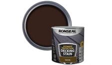 Image of Ronseal Ultimate Protection Decking Stain Rich Colour Extra Tough - 2.5 & 5 Ltre