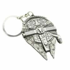 Image of Millennium Falcon Star Wars Charm Pendant Key Chain Halloween Cosplay Sci-fi