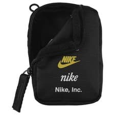 Image of Nike Hbr Logo Lanyard PouchOne Size Black/White CS1801