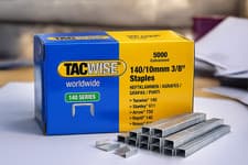 Image of Tacwise 140 Series 10mm (3/8") Galvanised Staples –Box of 5000