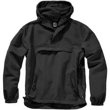 Image of Brandit Summer Windbreaker Mens Breathable Adjustable Ligtweight Black