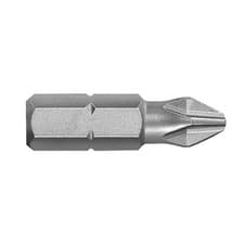 Image of Magna Phillips PH1 x 25mm Extra Hard 1/4" Hex Screwdriver Insert Bit