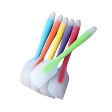 Image of Silicone Spatula Small & Large Nonstick Cooking Baking Heat Resistant Food Grade