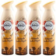 Image of Febreze Air Freshener Madagascar Vanilla & Magnolia 4 X 185Ml Eliminates Odors