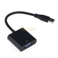 Image of 1080P USB 3.0 to VGA Multi Monitor Display Adapter for PC Laptop Win 8.1/ 8/7