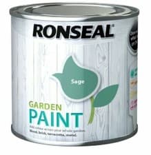 Image of Ronseal Outdoor Garden Paint - For Exterior Wood Metal Stone Brick 750ML
