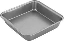 Image of Chef Aid 20cm Non-Stick Square Cake Tin - For Even Heat Cake & Tray Bake Cooking