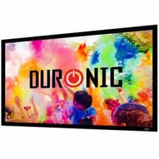 Image of Duronic Projector Screen FFPS133/169 | 133-Inch Fixed Frame Projection Screen |