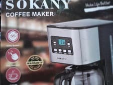 Image of 1.5L Filter Coffee Maker Machine 12 Cup Automatic Setting Digital Timer 950W UK