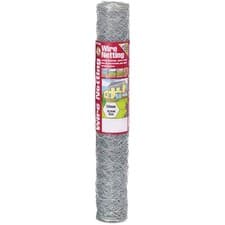 Image of Gardman Galvanised Wire Netting 50mm² Hexagon, 10 x 0.9m