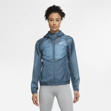 Image of Nike Repel Essential Full-Zip Hooded Running Jacket CZ2833-058 Womens Size M NWT