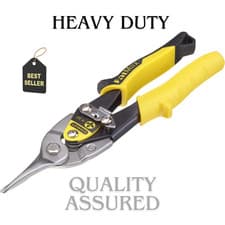 Image of Stanley FatMax Aviation Snips Straight Cut 250mm Heavy Duty Metal Shears