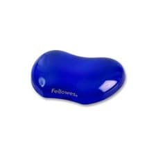 Image of 91177 Fellowes Wrist Rest , Gel , Blue , Fellowes