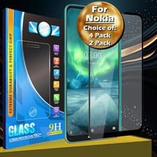 Image of Full Cover Screen Protector For Nokia 5.3 Clear Gorilla Tempered Glass