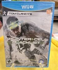 Image of Tom Clancy's Splinter Cell: Blacklist (Nintendo Wii U, 2013) Brand New. Tear.