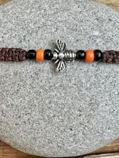 Image of Bee bracelet-Handmade bracelet-Bee happy-Bees-Bee lover gift-Honey bee-Bee kind