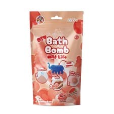 Image of Science4you Bath Bombs Red Bag for Kids +6 Bath Bombs Making Kit, Elephant Educ