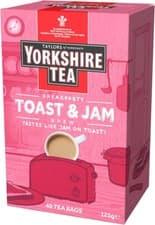 Image of Yorkshire Tea Toast and Jam 40 Bags Brand New Multi-buy discounts