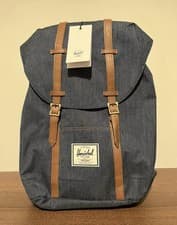 Image of BNWT Herschel Retreat Backpack (19.5L - Indigo Denim)