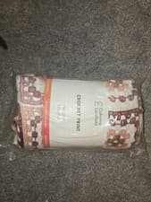Image of Catherine Lansfield Raschel Velvet Touch 130x170cm Blanket Throw Blush Pink