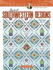 Image of Creative Haven Stylish Southwestern Designs Coloring Book - 9780486846668