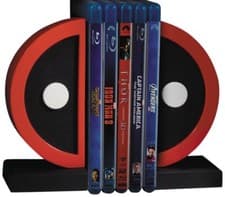Image of Marvel Comics Bookends Deadpool Logo 16cm Gentle Giant Fermalibri