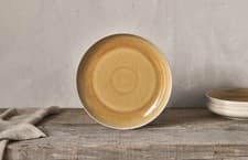 Image of Nkuku Arica Side Plate, Sand - Handcrafted & Ethical. Retails At £20 Each